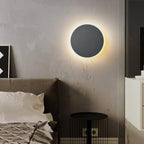 Modern Nordic Round Aluminum Minimalist LED Wall Light