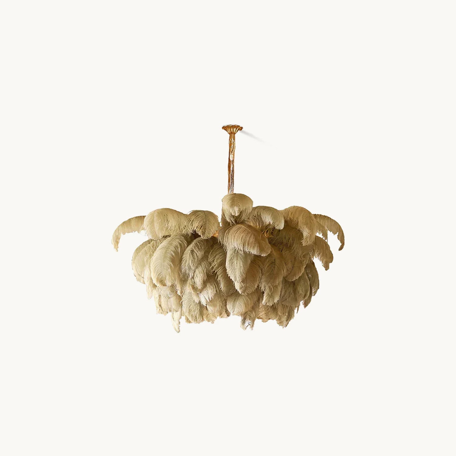 Ostrich Feather Chandeliers