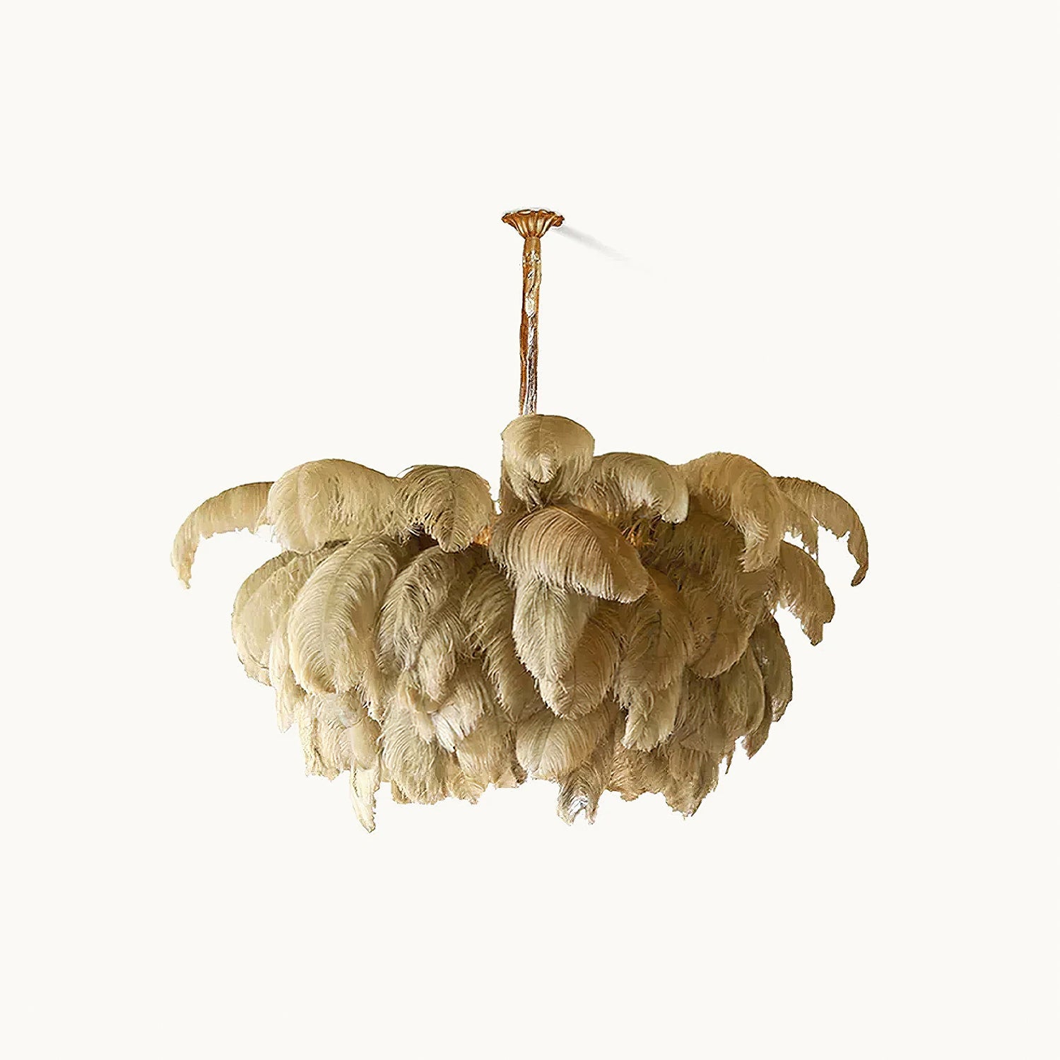 Ostrich Feather Chandeliers