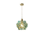 Blooming Nordic Flower Glass Pendant Light