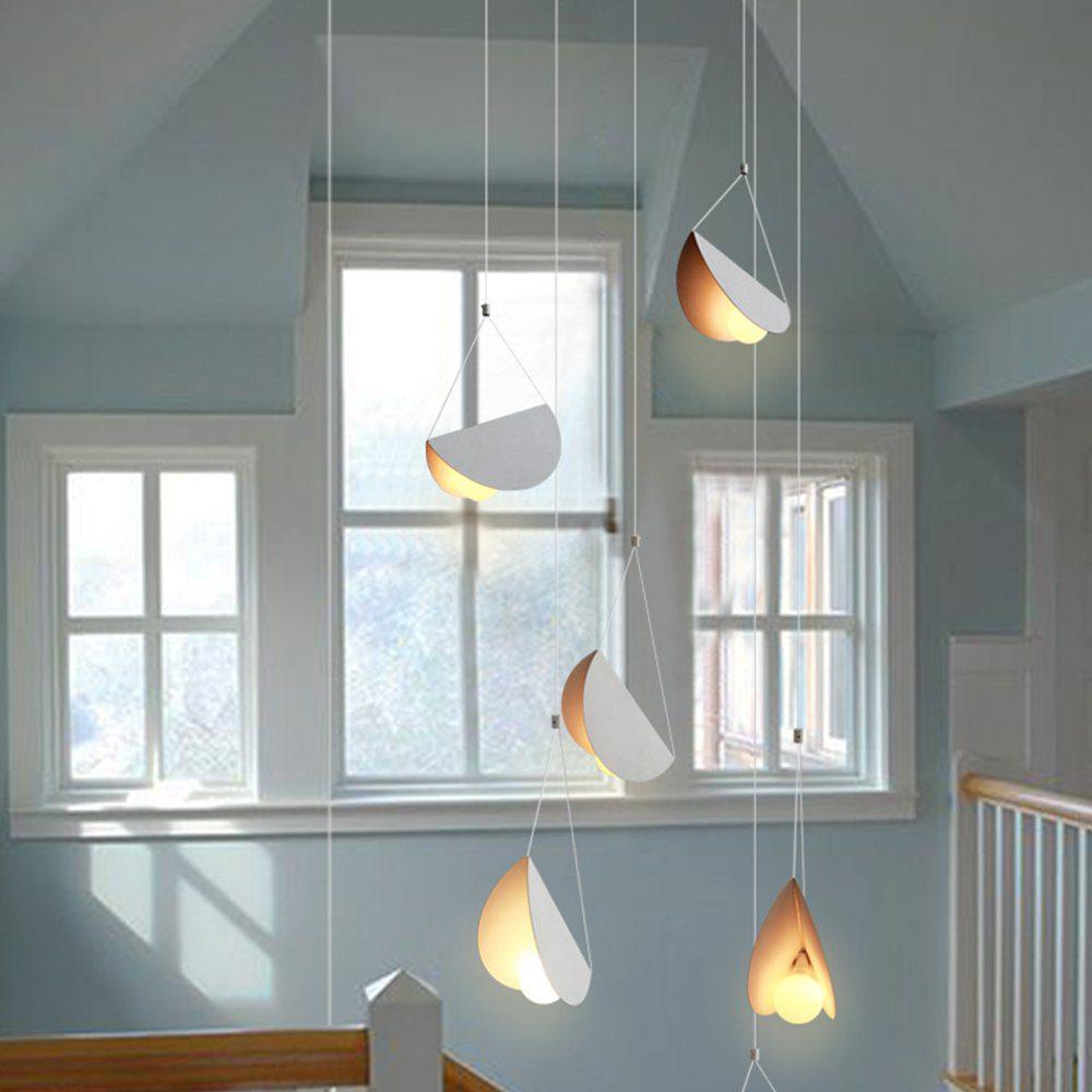 Nordic Minimalist Floating Glider Pendant Light