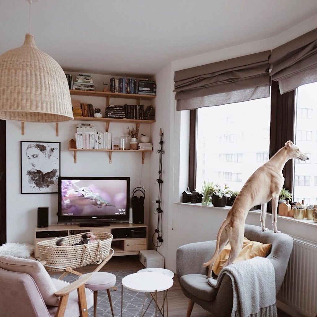 Nordic Rustic Rattan Pendant Light