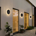 Modern Round LED Wall Sconce – Minimalist Exterior Lighting