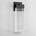Rectangular Bubble Crystal Waterproof LED Modern Outdoor Wall Sconce