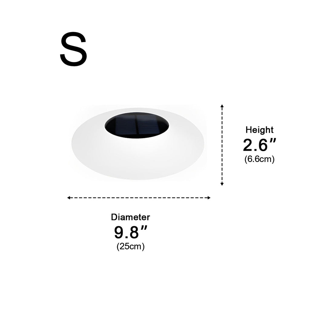 Round Colourful RGB LED Waterproof Solar Modern Outdoor Lights Pool Lights Water Floating Light Pond Lamp
