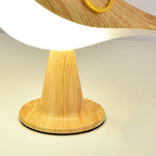 LED Night Lamp Bird – Decorative Table Lamp with Wood Effect