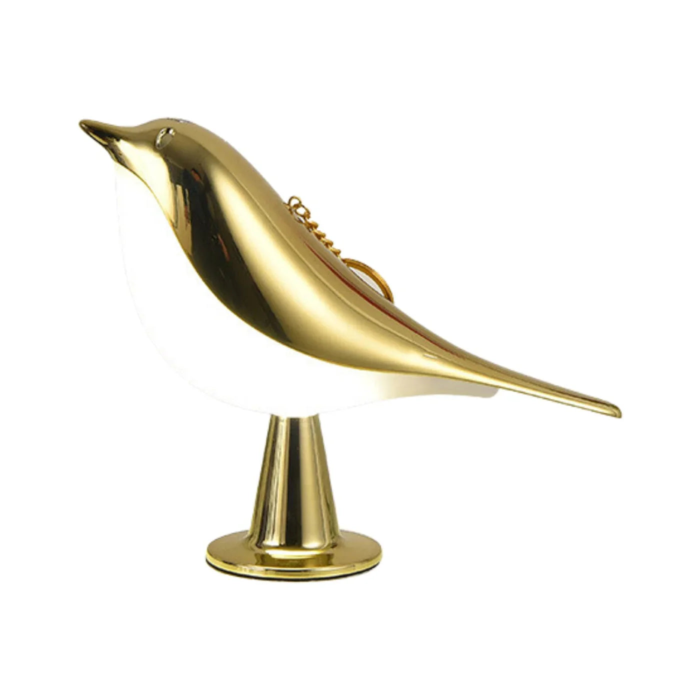 LED Night Lamp Bird – Decorative Table Lamp with Wood Effect