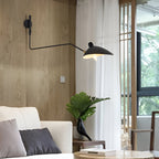 Duckbill Adjustable Bedside Arm Wall Light