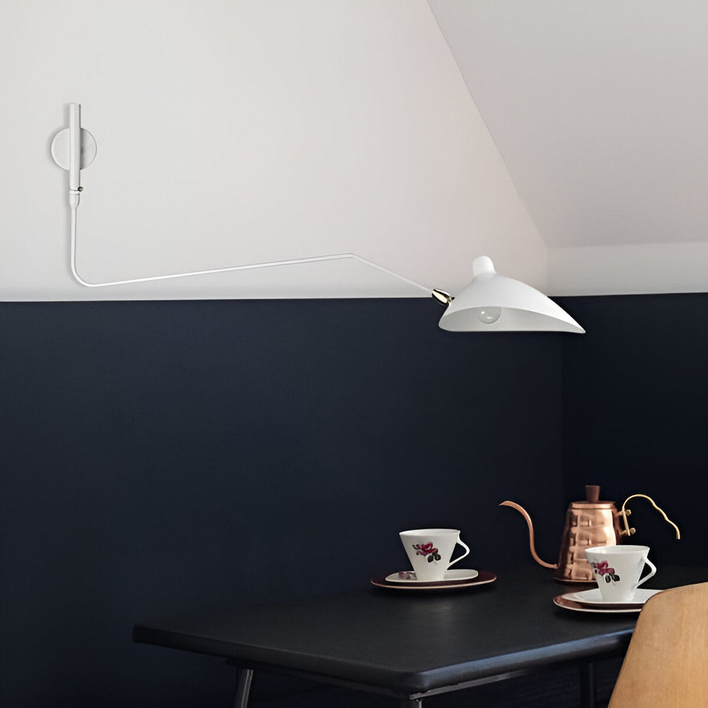 Duckbill Adjustable Bedside Arm Wall Light