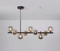 Modern pendant lamp chandelier with spherical shades
