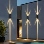 Up and Down LED Wall Light Outdoor Waterproof IP65 Interior Aluminium Corridor Stairs Lighting