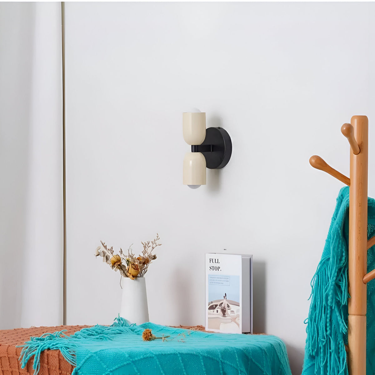 Nordic Macaron Double Head Iron Wall Light