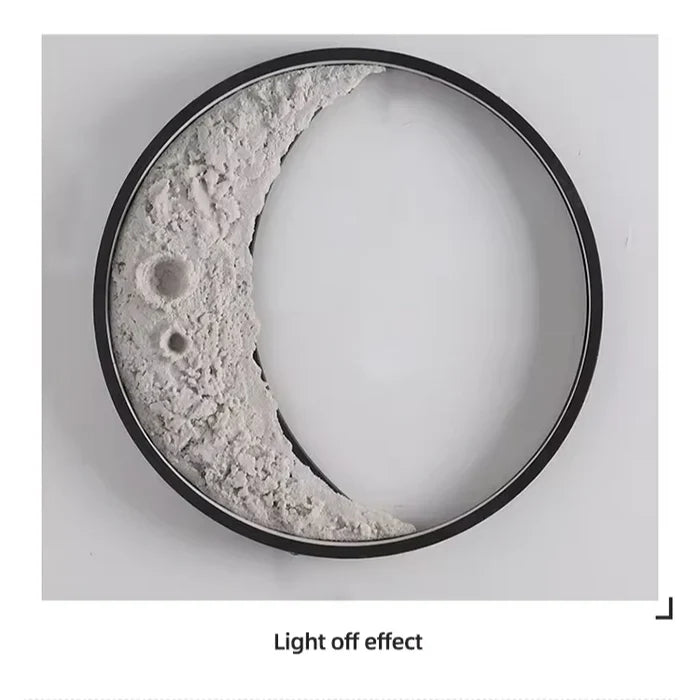 LED 3D Moon Wall Lamp