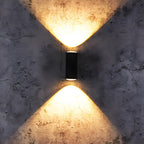 Waterproof Modern Up&Down LED Outdoor Spotlight Wall Washer Light
