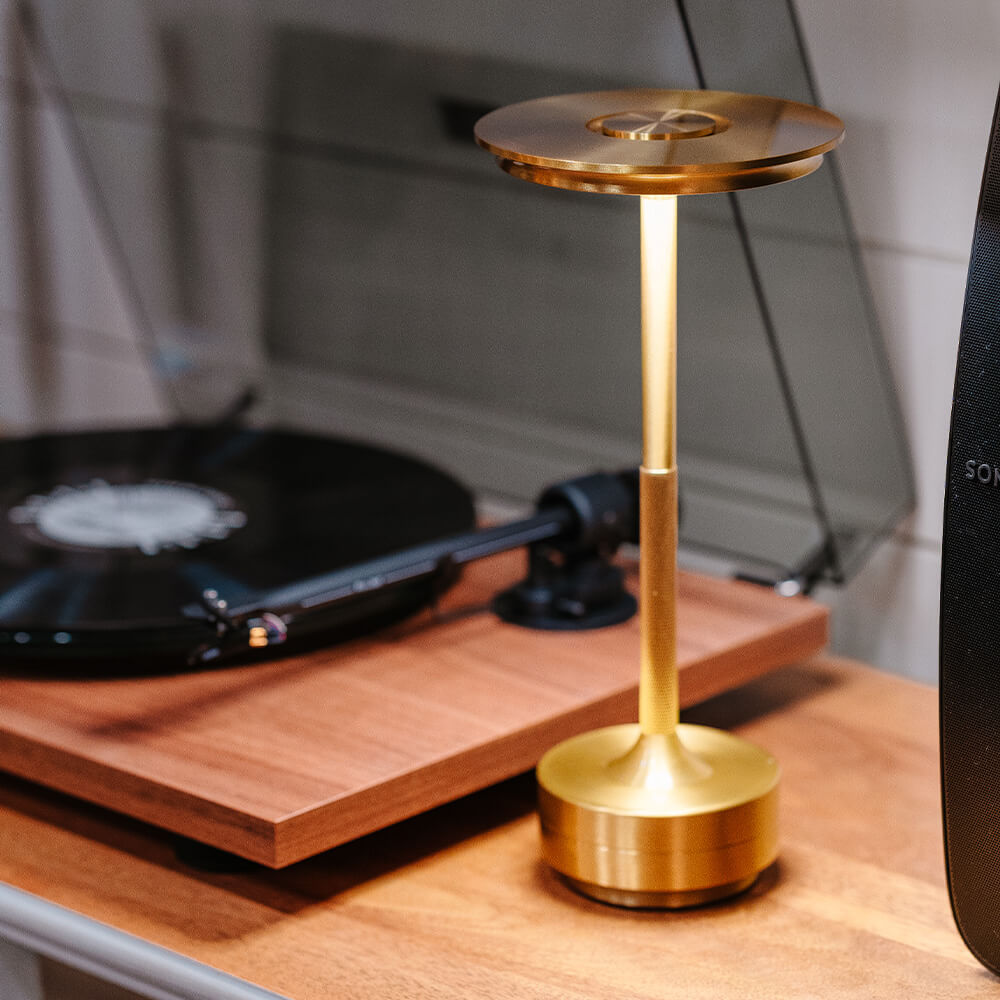 Nara Metallic Cordless Table Lamp